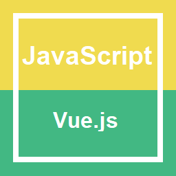 logo JavaScript y Vue.js